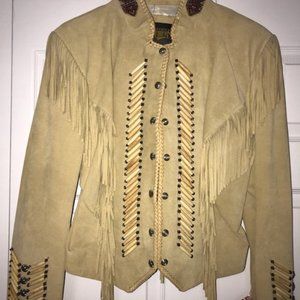New w/tag Western leather jacket